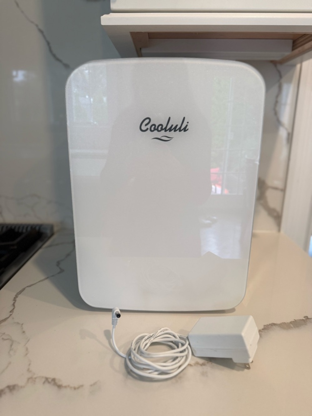 White Mini Fridge – Compact Portable Cooler/Warmer